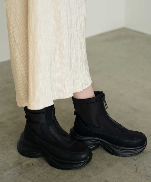 Bulue.（ブルー）の「【Bulue.】スニーカースノーブーツ（ブーツ・レディース・ブラック・37/38/39/40）」の19枚目の写真