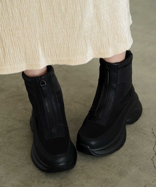 Bulue.（ブルー）の「【Bulue.】スニーカースノーブーツ（ブーツ・レディース・ブラック・37/38/39/40）」の16枚目の写真
