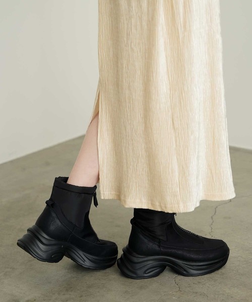 Bulue.（ブルー）の「【Bulue.】スニーカースノーブーツ（ブーツ・レディース・ブラック・37/38/39/40）」の15枚目の写真