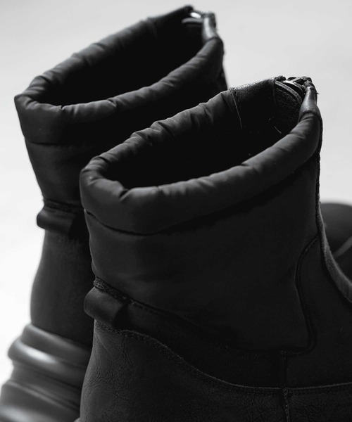 Bulue.（ブルー）の「【Bulue.】スニーカースノーブーツ（ブーツ・レディース・ブラック・37/38/39/40）」の2枚目の写真