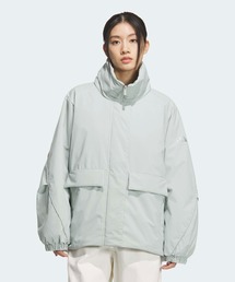 adidas グレー ジャケット Sサイズ 1点物◇アディダスadidasグレー灰色ナイロンジャケット古着メンズXL