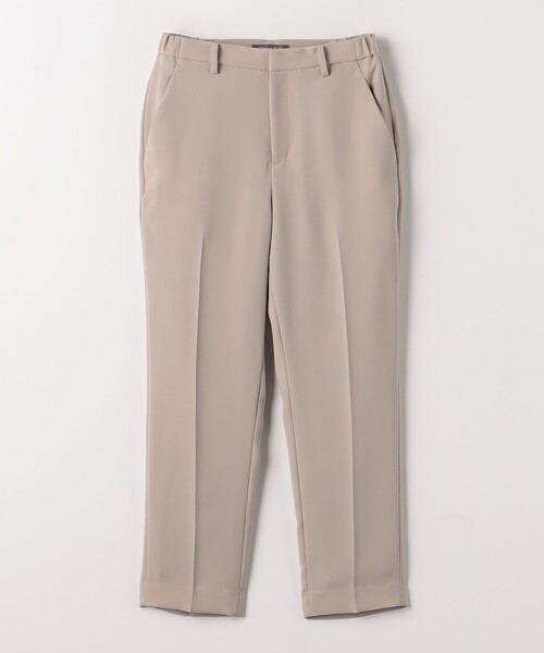 A DAY IN THE LIFE UNITED ARROWS(アデイインザライフユナイテッドアローズ)の「ダブルクロス テーパードパンツ ‐ウォッシャブル・セットアップ対応‐<A DAY IN THE LIFE>(その他パンツ・レディース・ネイビー/その他1/ブラック/ダークグレー/ベージュ・34/36/38)」の3枚目の写真