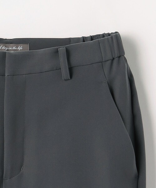 A DAY IN THE LIFE UNITED ARROWS(アデイインザライフユナイテッドアローズ)の「ダブルクロス テーパードパンツ ‐ウォッシャブル・セットアップ対応‐<A DAY IN THE LIFE>(その他パンツ・レディース・ネイビー/その他1/ブラック/ダークグレー/ベージュ・34/36/38)」の12枚目の写真