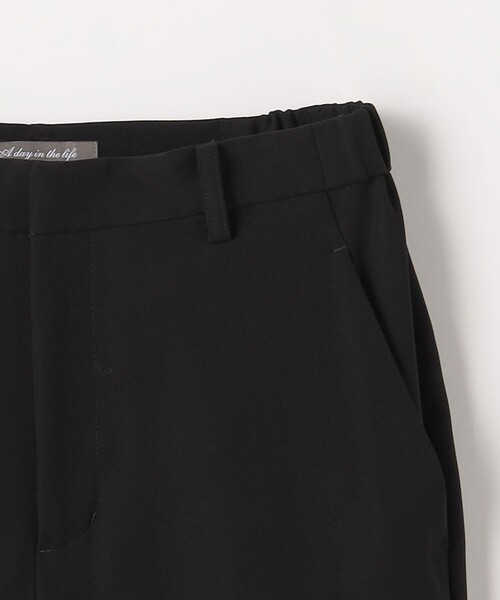 A DAY IN THE LIFE UNITED ARROWS(アデイインザライフユナイテッドアローズ)の「ダブルクロス テーパードパンツ ‐ウォッシャブル・セットアップ対応‐<A DAY IN THE LIFE>(その他パンツ・レディース・ネイビー/その他1/ブラック/ダークグレー/ベージュ・34/36/38)」の14枚目の写真