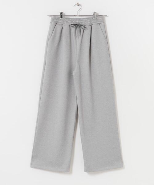 新品タグ付 アレキサンダーワン ニットパンツ　XS ライトグレー セール】『WEB限定』起毛イージーワンタックパンツ（その他パンツ