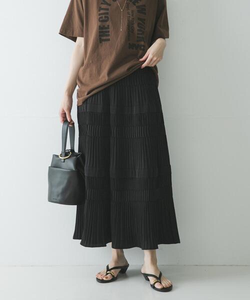 セール】プリーツティアードスカート(スカート)|URBAN RESEARCH セール】プリーツティアードスカート(スカート)|URBAN RESEARCH