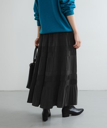 URBAN RESEARCH(アーバンリサーチ)のプリーツティアードスカート(スカート)
