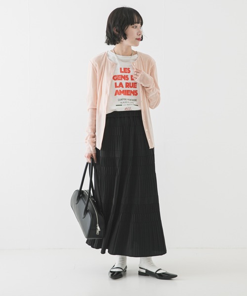 アーバンリサーチ　プリーツティアードスカート URBAN RESEARCH（アーバンリサーチ） スカート プリーツティアード