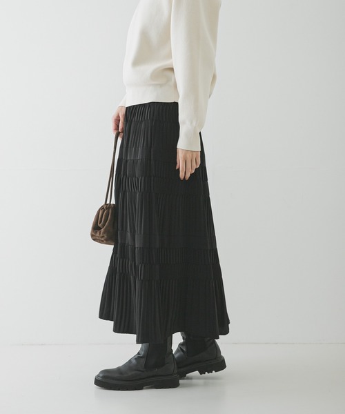 プリーツティアードスカート（スカート）｜URBAN RESEARCH（アーバン