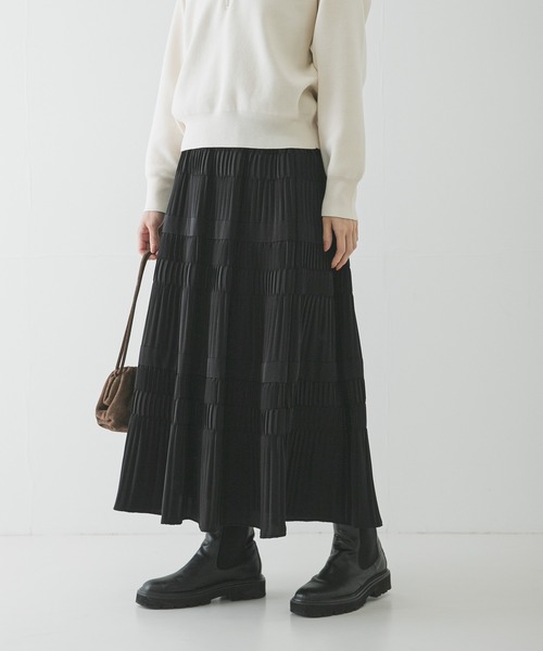 プリーツティアードスカート（スカート）｜URBAN RESEARCH（アーバン