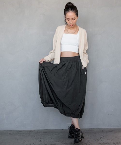 HEREIAM(ヘレイアム)の「【HEREIAM】フロントジップが新鮮。レザーパッチニットカーディガン(カーディガン/ボレロ・レディース・ブラック/アイボリー・FREE)」の16枚目の写真