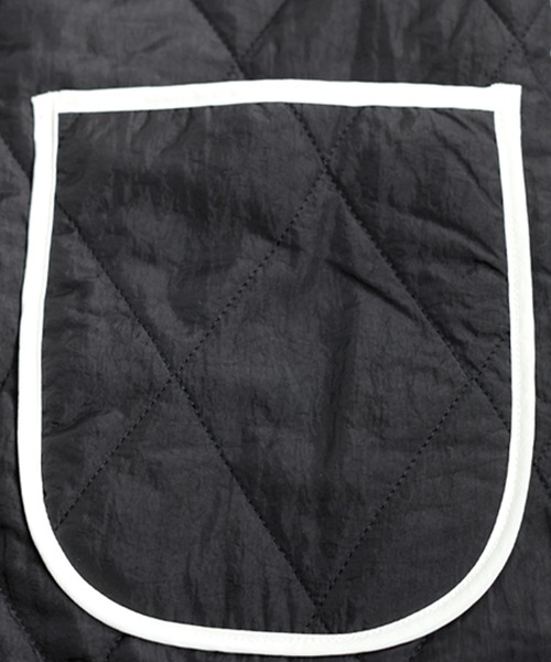 antiqua（アンティカ）の「【STCH】キルティングブランケット（ストール/ショール・レディース・ブラック・ONESIZE）」の19枚目の写真