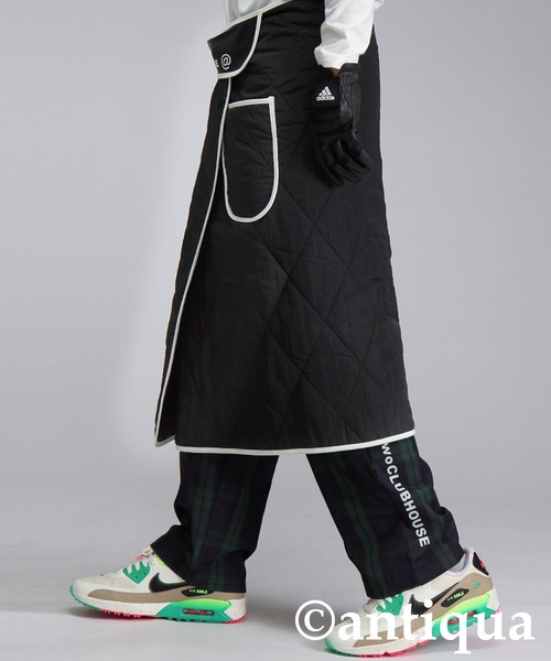 antiqua（アンティカ）の「【STCH】キルティングブランケット（ストール/ショール・レディース・ブラック・ONESIZE）」の13枚目の写真