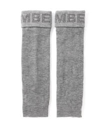 MASTER BUNNY EDITION（マスターバニーエディション）の「【MASTER BUNNY EDITION】ロゴジャガードニットレッグウォーマー (UNISEX)（レッグウォーマー）」
