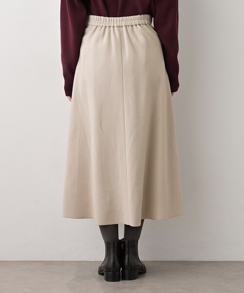 Dessin（デッサン）の「メルトンジャージフレアスカート（スカート・レディース・ホワイト系/ブラック/ブラウン系その他/ナチュラル・00/01/02/03）」の11枚目の写真