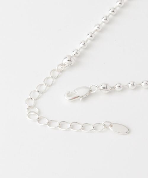 SMELLY(スメリー)の「メタルボール2セットネックレス(ネックレス・レディース・シルバー・-)」の8枚目の写真