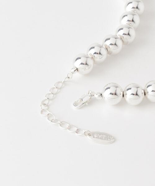 SMELLY(スメリー)の「メタルボール2セットネックレス(ネックレス・レディース・シルバー・-)」の9枚目の写真