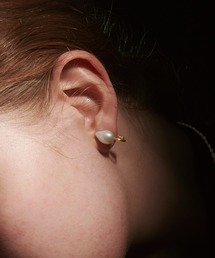 les bonbon | 【les bon bon】organic pearl earring WH/オーガニック パール イヤリング BOB826(イヤリング)