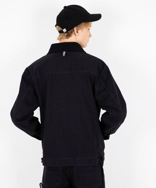 HYSTERIC GLAMOUR（ヒステリックグラマー）の「ボアデニムジャケット（デニムジャケット・メンズ・ブラック/ブラック系その他2・SMALL/MEDIUM/LARGE/X-LARGE）」の7枚目の写真