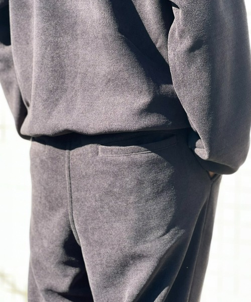 THOUSAND MILE(サウザンドマイル)の「【THOUSAND MILE】KNIT FREECE BELT PANTS(その他パンツ・メンズ・ブラック・MEDIUM/LARGE/X-LARGE)」の6枚目の写真