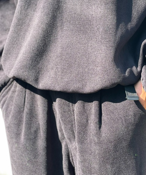 THOUSAND MILE(サウザンドマイル)の「【THOUSAND MILE】KNIT FREECE BELT PANTS(その他パンツ・メンズ・ブラック・MEDIUM/LARGE/X-LARGE)」の5枚目の写真