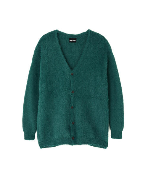 DANKE SCHON(ダンケシェーン)の「【WEB&DEPOT限定】DankeSchon/ダンケシェーン/SHAGGY CARDIGAN(カーディガン/ボレロ・メンズ・ホワイト/モスグリーン/ブラック・L/M/XL)」の7枚目の写真