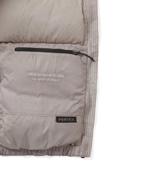 thisisneverthat（ディスイズネバーザット）の「PERTEX Overdyed T Down Jacket（ダウンジャケット/コート・メンズ・グレー系その他・XS/S/M/L/XL）」の5枚目の写真