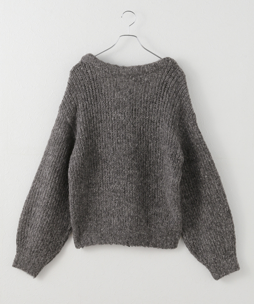 plage（プラージュ）の「Super Light Wool プルオーバー（ニット/セーター・レディース・グレー/ベージュ・FREE）」の22枚目の写真