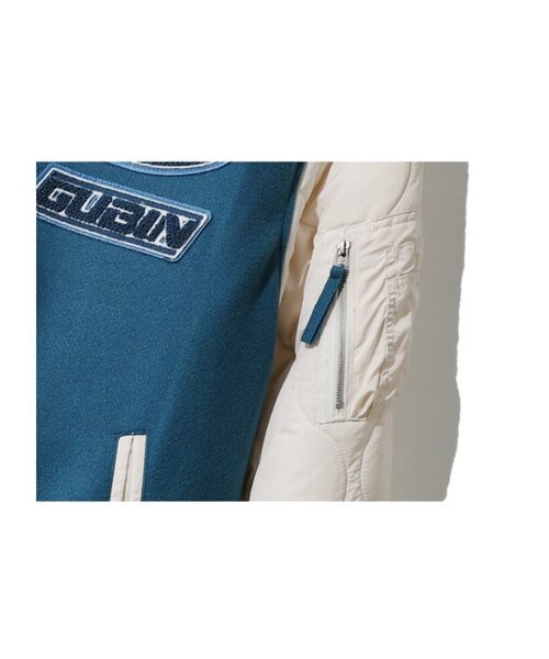 GUBIN(グビン)の「キルティングポイントバスティジャケット - ブルー(スタジャン・レディース・その他・MEDIUM/LARGE)」の8枚目の写真