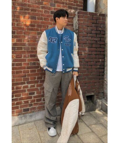 GUBIN(グビン)の「キルティングポイントバスティジャケット - ブルー(スタジャン・レディース・その他・MEDIUM/LARGE)」の4枚目の写真