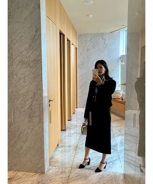 MUSINSA STANDARD WOMAN（ムシンサスタンダードウーマン）の「レディースハイウエストロングスカート[ブラック]（スカート・レディース・その他・SMALL/MEDIUM/LARGE/X-SMALL）」の11枚目の写真