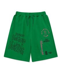 MULTI LOGO SHORTS [LIGHT GREEN]