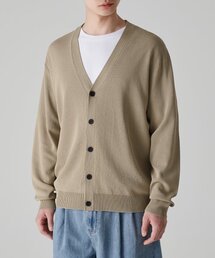 クールタッチエッセンシャルカーディガン[ベージュ]