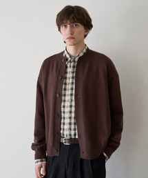 TRIP LE SENS（トリップ ル センス）の「センタラインラウンドカーディガン_ブラウン（カーディガン/ボレロ）」