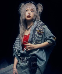 VANSON（ヴァンソン）の「JACKROSE×VANSON×GALFY-骨犬 Demin Shirt（シャツ/ブラウス）」