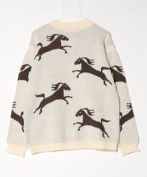 BALLAST ARK（バラストアーク）の「BALLAST ARK / バラストアーク：Gallop Knit：BA12-K001[AST]（ニット/セーター）」