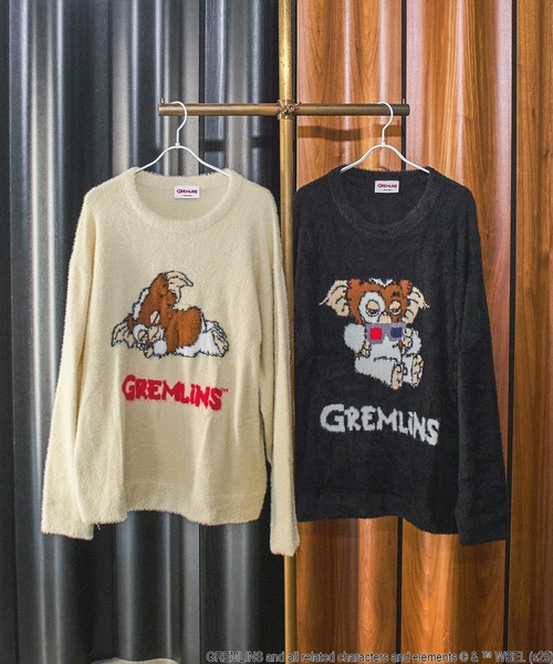 ROSE BUD(ローズバッド)の「(ROSE BUD LIMITED)GREMLINS SHAGGY KNIT(ニット/セーター・レディース・オフホワイト/ブラック・ONE SIZE)」の3枚目の写真