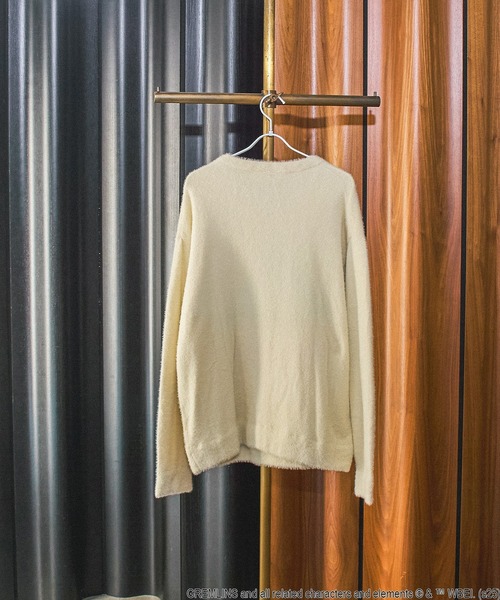 ROSE BUD(ローズバッド)の「(ROSE BUD LIMITED)GREMLINS SHAGGY KNIT(ニット/セーター・レディース・オフホワイト/ブラック・ONE SIZE)」の7枚目の写真
