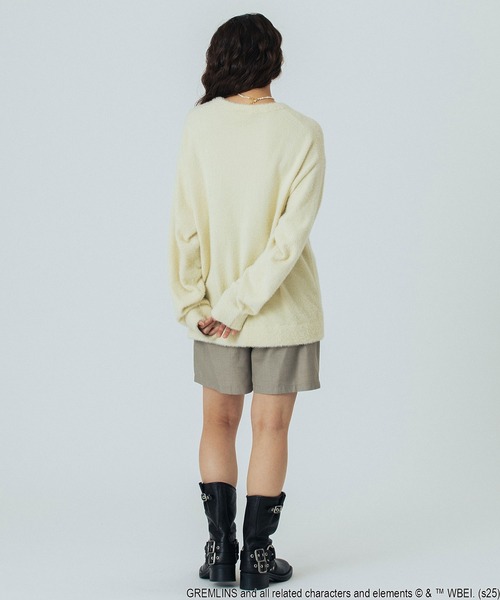ROSE BUD LIMITED)GREMLINS SHAGGY KNIT（ニット/セーター）｜ROSE BUD