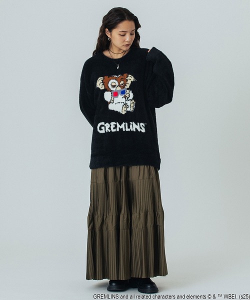 ROSE BUD LIMITED)GREMLINS SHAGGY KNIT（ニット/セーター）｜ROSE BUD