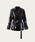 LA POMME jours�i���|�~�E�W���[���j�́uFaux Croc Leather Silhouette Jacket�i���C�_�[�X�W���P�b�g�j�v�b�u���b�N