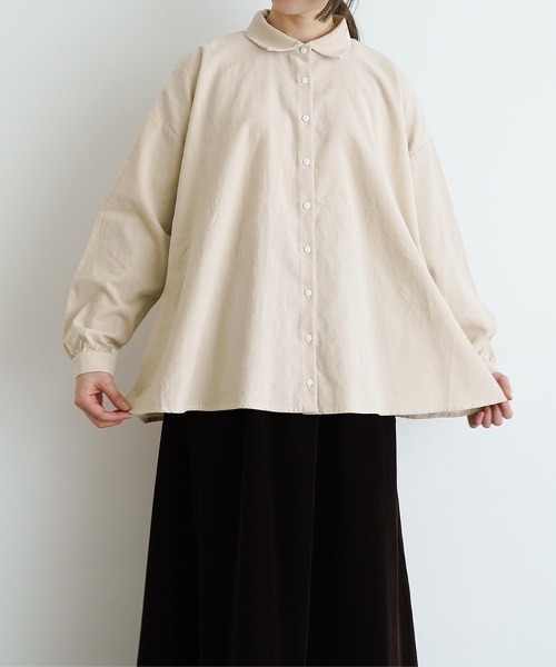 休日と詩（キュウジツトウタ）の「ホエールブラウス（シャツ/ブラウス