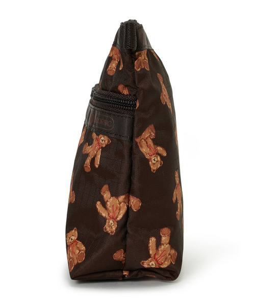 LeSportsac(レスポートサック)の「COSMETIC CLUTCH テディベアワンダーランド(ポーチ・レディース・ブラウン・FREE)」の2枚目の写真