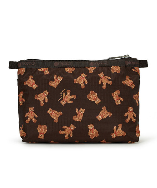 LeSportsac(レスポートサック)の「COSMETIC CLUTCH テディベアワンダーランド(ポーチ・レディース・ブラウン・FREE)」の3枚目の写真
