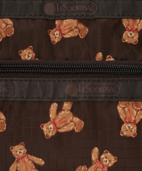 LeSportsac(レスポートサック)の「COSMETIC CLUTCH テディベアワンダーランド(ポーチ・レディース・ブラウン・FREE)」の5枚目の写真