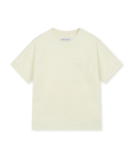 BESLOW(ビースロー)の「スリムフィットTシャツ アイボリー(Tシャツ/カットソー・メンズ・その他・SMALL/MEDIUM/LARGE/X-LARGE)」の1枚目の写真
