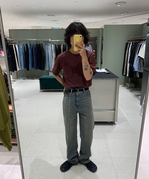 BESLOW(ビースロー)の「スリムフィットTシャツ アイボリー(Tシャツ/カットソー・メンズ・その他・SMALL/MEDIUM/LARGE/X-LARGE)」の3枚目の写真