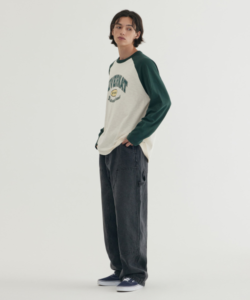 COVERNAT(カバーナット)の「スラブラグランアーチロゴロングスリーブネイビー(Tシャツ/カットソー・レディース・その他・LARGE/X-LARGE/SMALL/MEDIUM)」の5枚目の写真