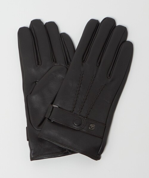 試着のみ◆UNITED ARROWS◆レザーグローブ◆ブラック シープレザー グローブ＜A DAY IN THE LIFE＞（手袋）｜A DAY IN THE