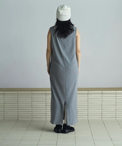 merrylatte(メリーラテ)の「layered sweat onepiece(ワンピース・レディース・グレー・FREE)」の13枚目の写真